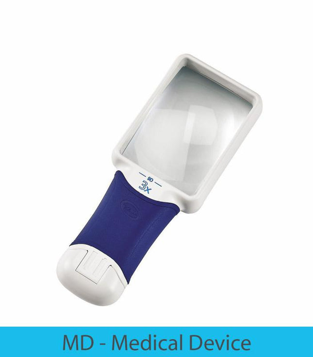 Lente con luce LED e sensore di accensione e spegnimento